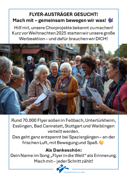 Flyer Verteilung